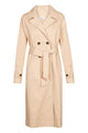 Second Hand Trenchcoat RACHEL aus Bio-Baumwolle - Beige - M