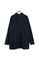 Second hand short coat ASTON made of organic cotton - Blue (Water Repellent) - XXL