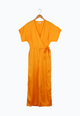 Second hand jumpsuit INGA made from TENCEL™ Lyocell - Mango Orange (Tencel) - S