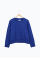 Second Hand Sweatshirt HEDI aus Bio-Baumwolle - Deep Blue - XS