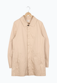 Second Hand Trenchcoat MAX aus Bio-Baumwolle - Beige - M