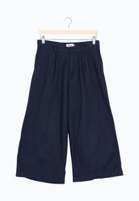 Secondhand TAMARA Culottes Made of Organic Cotton - Navy Blue - M