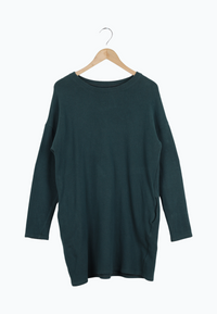 Second Hand Kleid GBJOSEFFA relaxed Fit aus recycelter Baumwolle - Green - N/A - M