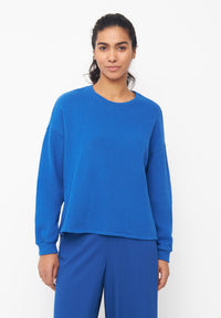 Givn Berlin Sweater SAMANTHA aus recycelter Baumwolle Sweater Deep Blue