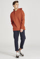 Second hand hoodie WILL made from organic cotton - Copper - L