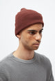 Second hand beanie GBFREDDY made from organic cotton - Intense Rust - N/A - Onesize