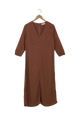 Second Hand Midikleid AMIRA aus LENZING™ ECOVERO™ - Truffle Beige - S - Truffle Beige - S