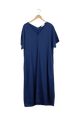 Second Hand Maxikleid ONA aus TENCEL™ REFIBRA™ Lyocell - Ocean Blue (Refibra) - L