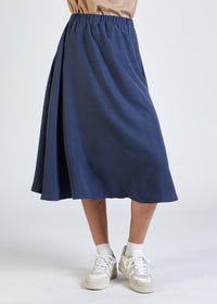 Givn Berlin Midirock VANA aus TENCEL™ Lyocell Skirt Light Blue (Tencel)