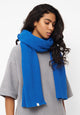 Givn Berlin Schal DANA aus recycelter Baumwolle Scarf Deep Blue