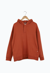 Second hand hoodie WILL made from organic cotton - Copper - L