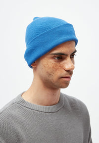 Second hand beanie GBFREDDY made from organic cotton - Cornflower Blue - N/A - Onesize
