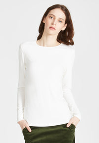 Givn Berlin Longsleeve SONJA aus TENCEL™ Lyocell Longsleeve Undyed (Tencel)