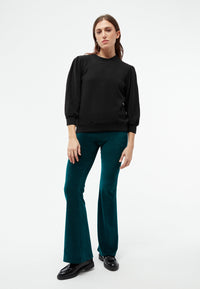 Second Hand Sweater GBCLOUDY aus recycelter Baumwolle mit Puffärmeln - Black - XS