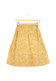 Second hand REA skirt made from organic cotton - Pecan / Off White - S