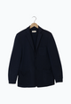 Second Hand Sakko BENT aus Bio-Baumwolle - Midnight Blue (Structure) - L