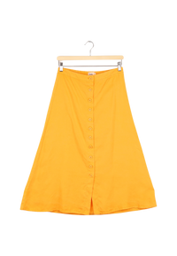 Second hand midi skirt TILDA made from TENCEL™ Lyocell - Mango Orange (Tencel) - S