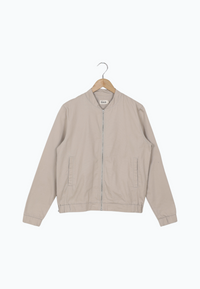 Second Hand Blouson GBESTRELLA aus fester Bio-Baumwolle - Beige - M