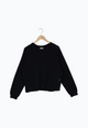 Second Hand Sweater SAMANTHA aus recycelter Baumwolle - Black - L