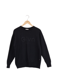 Second Hand Unisex-Sweater JOY aus Bio-Baumwolle - Black - S