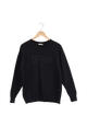 Second Hand Unisex-Sweater JOY aus Bio-Baumwolle - Black - S