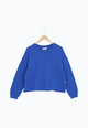 Second Hand Sweater SAMANTHA aus recycelter Baumwolle - Deep Blue - M