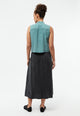 Givn Berlin A-Linien-Rock GBVANA aus TENCEL™ mit Peach-Effekt Skirt Black (Tencel)
