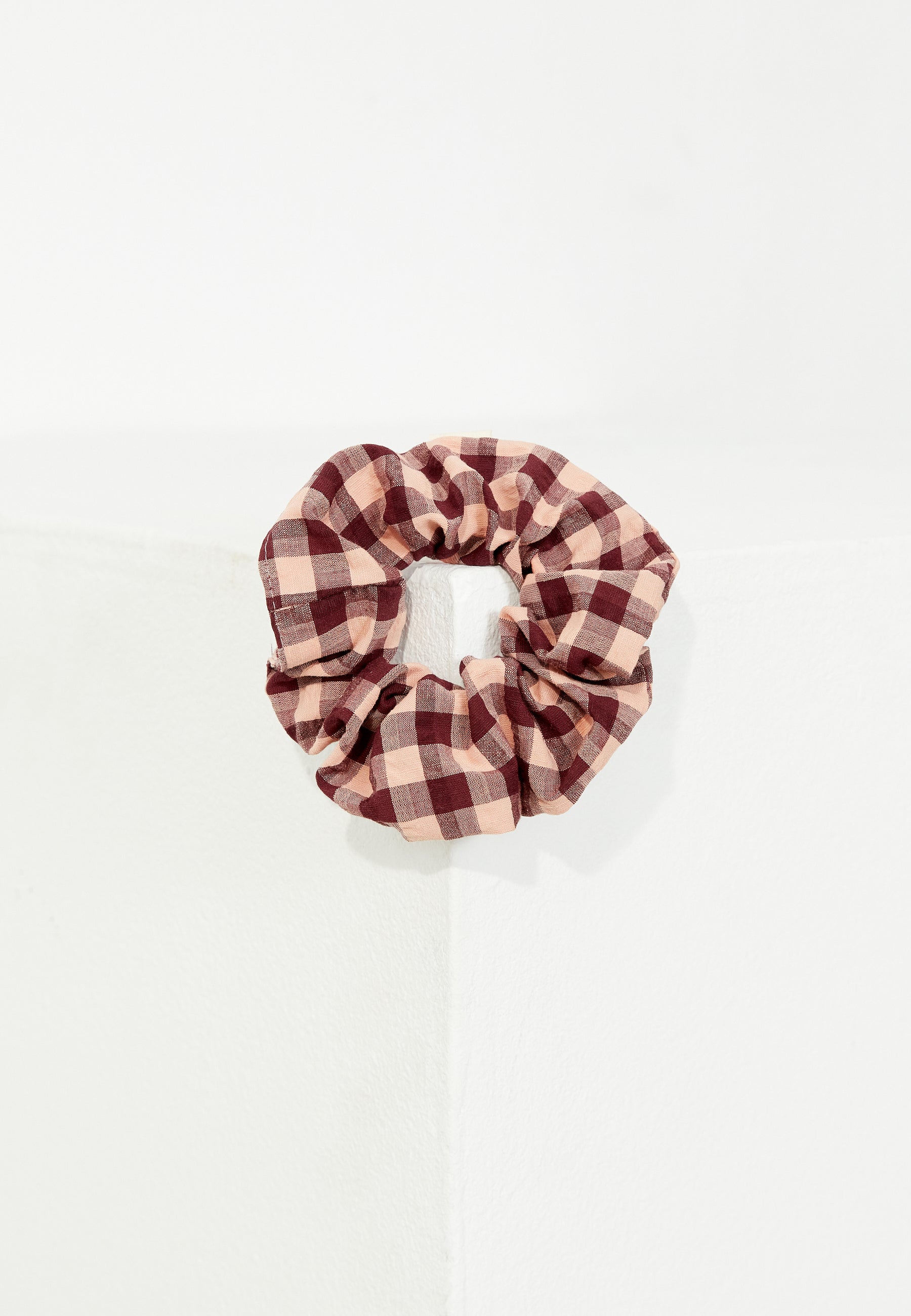 Givn Berlin Baumwoll Scrunchie GBSina Accessory Light Apricot / Burgundy (Structure)