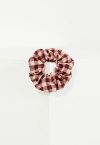 Givn Berlin Baumwoll Scrunchie GBSina Accessory Light Apricot / Burgundy (Structure)