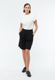 Givn Berlin Bermuda-Shorts PETRA aus TENCEL™ Lyocell Shorts Black (Tencel)