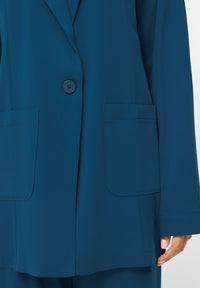 Givn Berlin Blazer RAQUEL aus LENZING™ ECOVERO™ Blazer Moroccan Blue