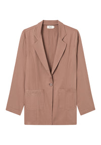 Givn Berlin Blazer RAQUEL aus LENZING™ ECOVERO™ Blazer Truffle Beige