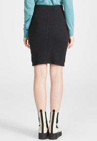 Givn Berlin Bleistiftrock ALISON aus recycelter Baumwolle Skirt Dark Grey