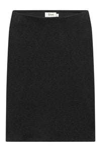 Givn Berlin Bleistiftrock ALISON aus recycelter Baumwolle Skirt Dark Grey
