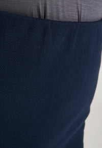 Givn Berlin Bleistiftrock NANE aus Bio-Baumwolle Skirt Midnight Blue (Structure)