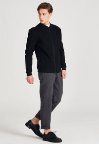 Givn Berlin Blouson CARTER aus Bio-Baumwolle Jacket Black (Structure)