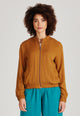 Blouson DEBBY aus TENCEL™ Lyocell - Rubber Brown (Tencel)