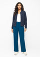 Givn Berlin Blouson ELLA aus Bio-Baumwolle Jacket Midnight Blue (Lines)