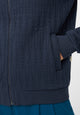 Givn Berlin Blouson ELLA aus Bio-Baumwolle Jacket Midnight Blue (Lines)