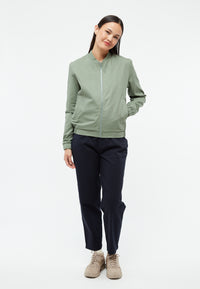 Givn Berlin Blouson GBESTRELLA aus fester Bio-Baumwolle Jacket Eucalyptus Green