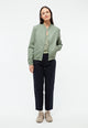 Givn Berlin Blouson GBESTRELLA aus fester Bio-Baumwolle Jacket Eucalyptus Green