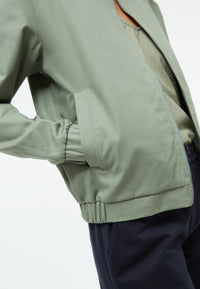 Givn Berlin Blouson GBESTRELLA aus fester Bio-Baumwolle Jacket Eucalyptus Green