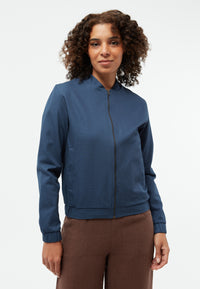 Givn Berlin Blouson GBESTRELLA aus fester Bio-Baumwolle Jacket Ocean Blue
