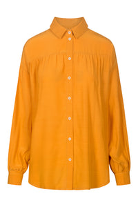 Givn Berlin Bluse CHIARA aus LENZING™ ECOVERO™ Blouse Pecan
