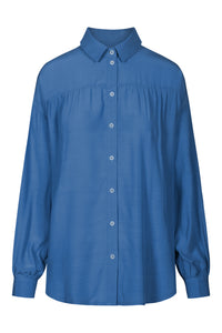 Givn Berlin Bluse CHIARA aus LENZING™ ECOVERO™ Blouse Sky Blue