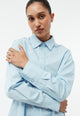 Givn Berlin Bluse GBCOSIMA loose Fit aus Bio-Baumwolle Blouse Ice Blue