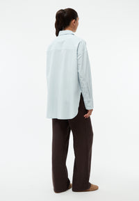 Givn Berlin Bluse GBCOSIMA loose Fit aus Bio-Baumwolle Blouse Light Blue