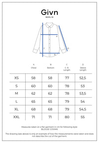 Givn Berlin Bluse GBCOSIMA loose Fit aus Bio-Baumwolle Blouse Strawberry
