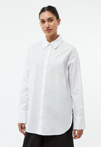 Givn Berlin Bluse GBCOSIMA loose Fit aus Bio-Baumwolle Blouse White