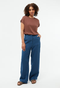 Givn Berlin Bluse GBFENNA aus LENZING™ ECOVERO™ Blouse Chocolate Brown